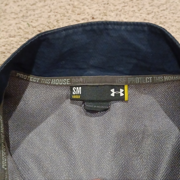 Notre Dame Full Zip lightweight jacket by Under Armour Mens SM Loose - Picture 6 of 8